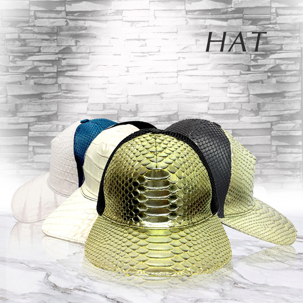 A Crocodile Skin Cap That Will Stand Out In A Crowd