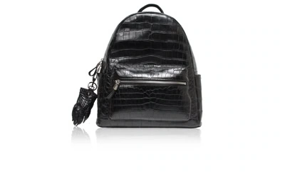 Crocodile Skin Backpack