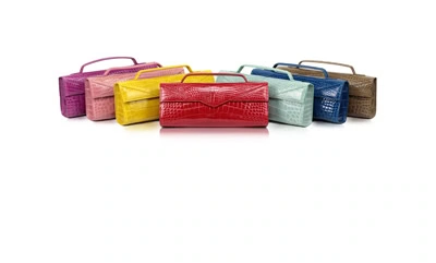 Crocodile Skin Clutch Bag GORNER