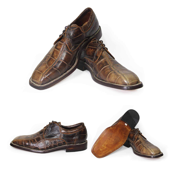 Crocodile Skin Shoes For Men