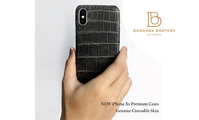 Crocodile Skin iPhone XS Case
