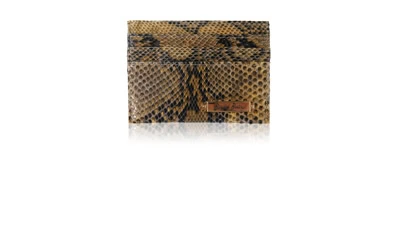 Genuine Snakeskin Card Holder