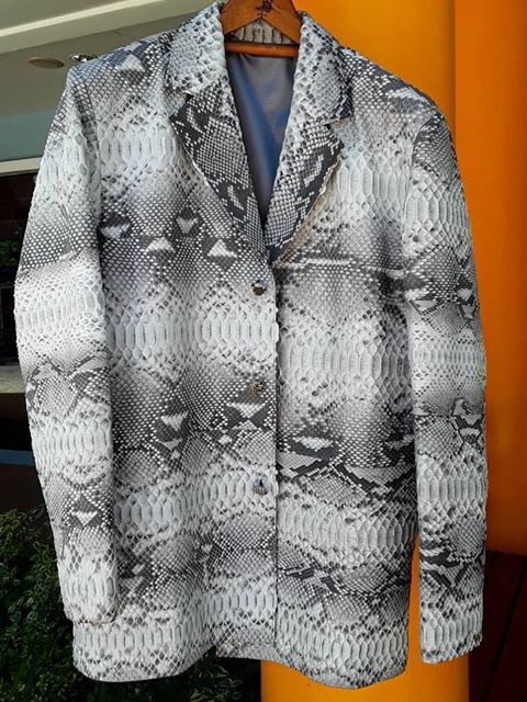 Python Skin Jacket in Phuket