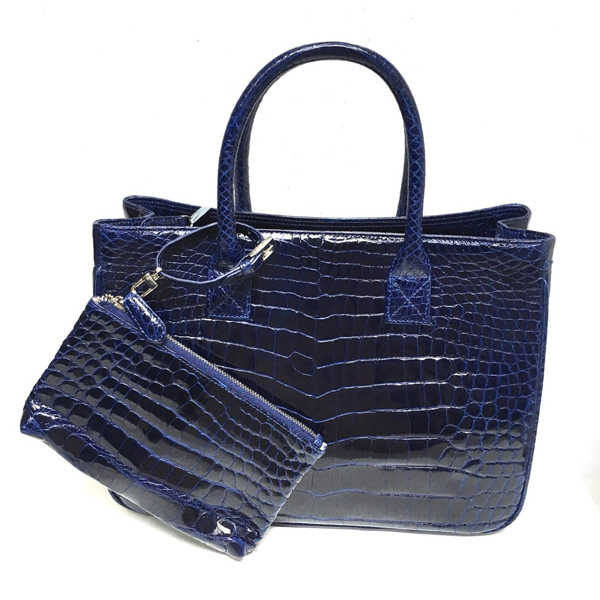 Real Crocodile Skin Handbag