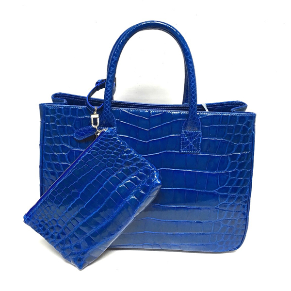 Real Crocodile Skin Handbag