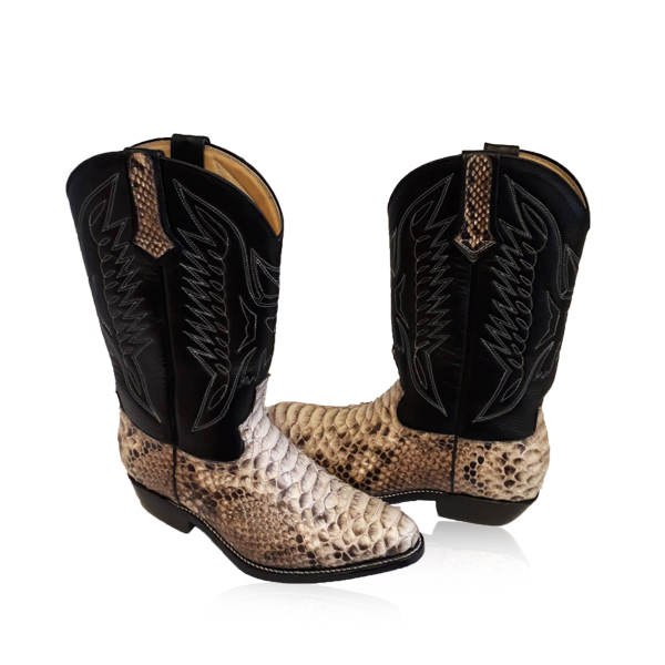 Python Skin Boots