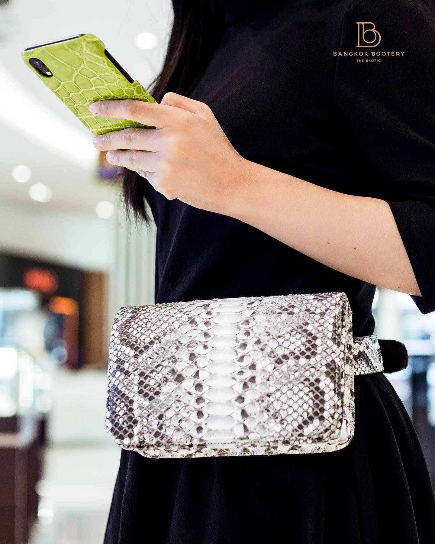 Genuine Python Skin Wallet In Phuket