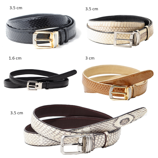 Python Skin Belt For Men In Phuket