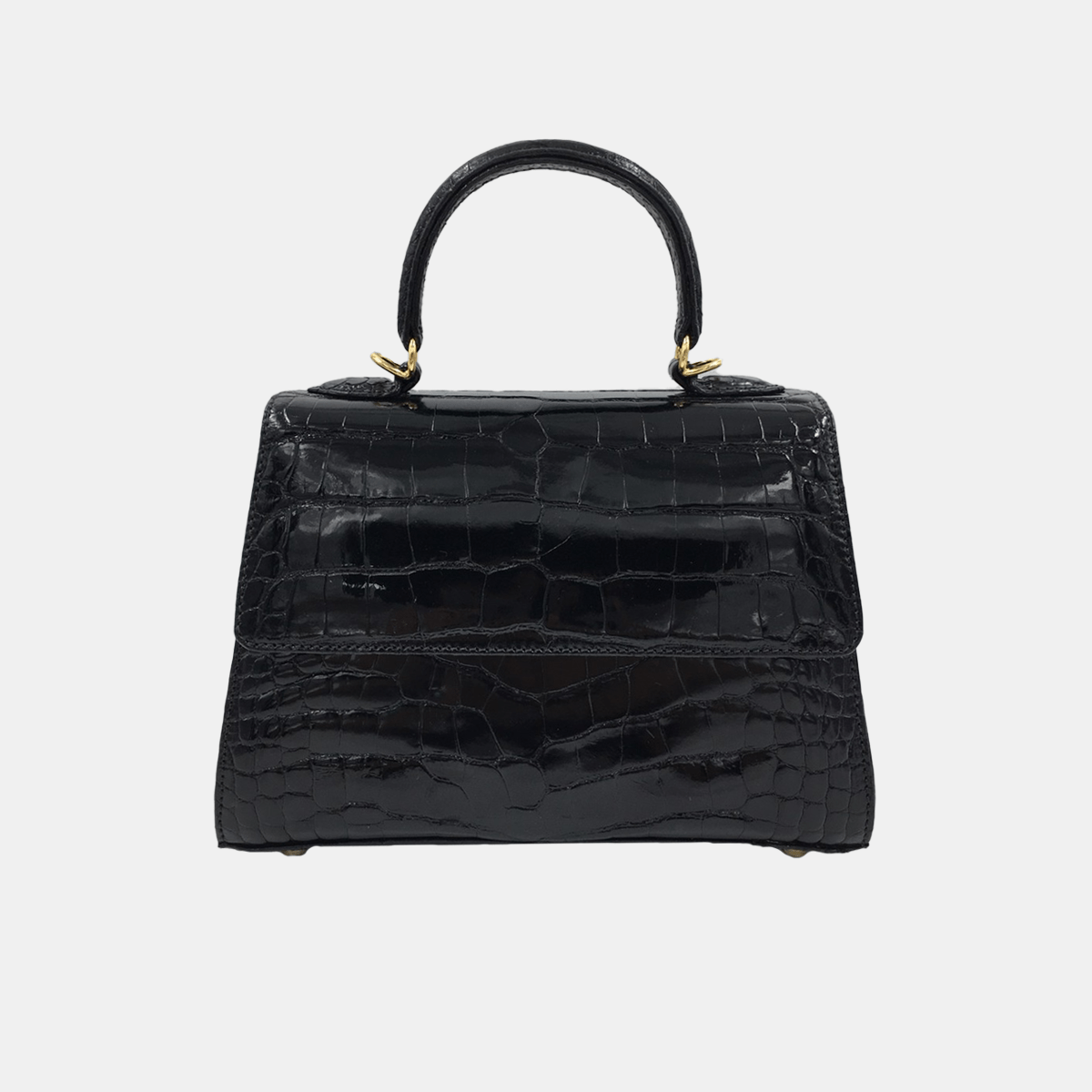 Goldmas Shiny Crocodile Belly Size 25cm Black