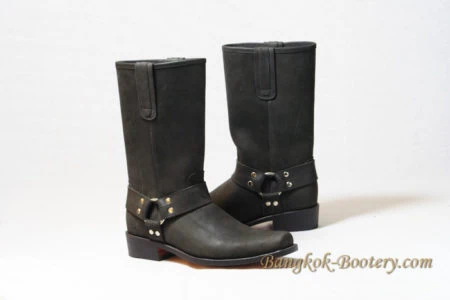 Leather Motorcycle Boot