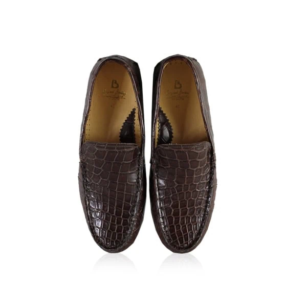 Crocodile Moccasin Shoes