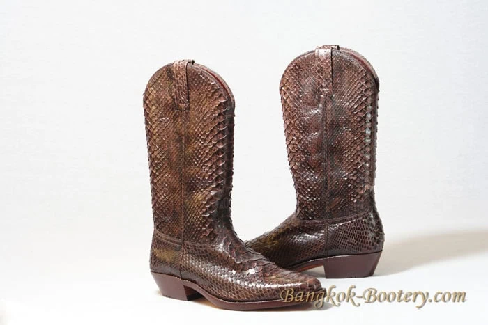 Python Cowboy Boot