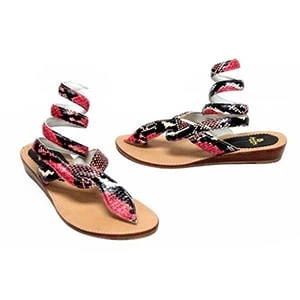 Python Wrap Around Sandal