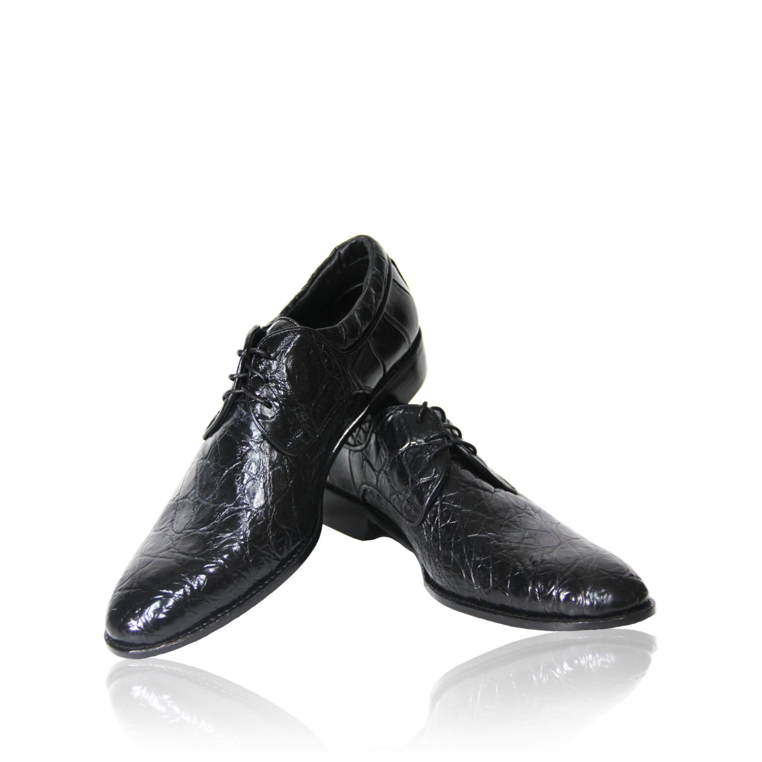 Crocodile & Leather Dress Shoe US Men's 11.5 main image 0