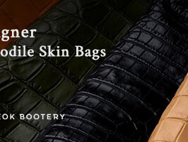 Designer Crocodile Skin Bags