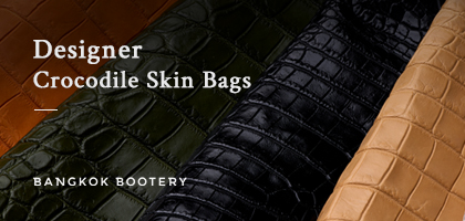 Designer Crocodile Skin Bags