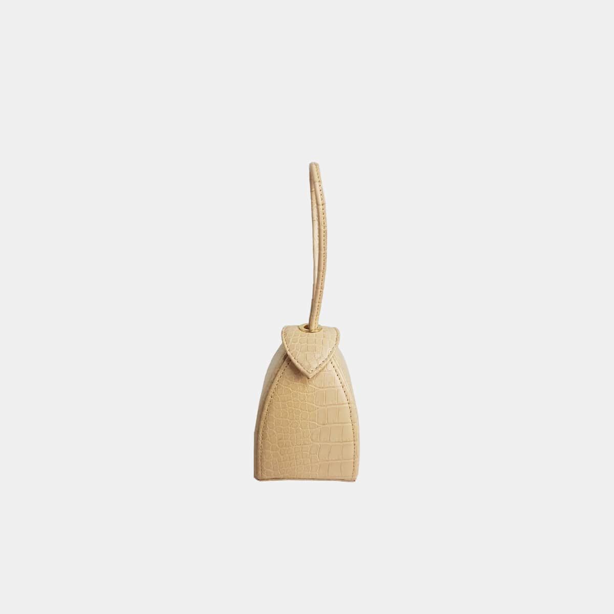 Baby Maria Crocodile Belly 8.5cm Beige