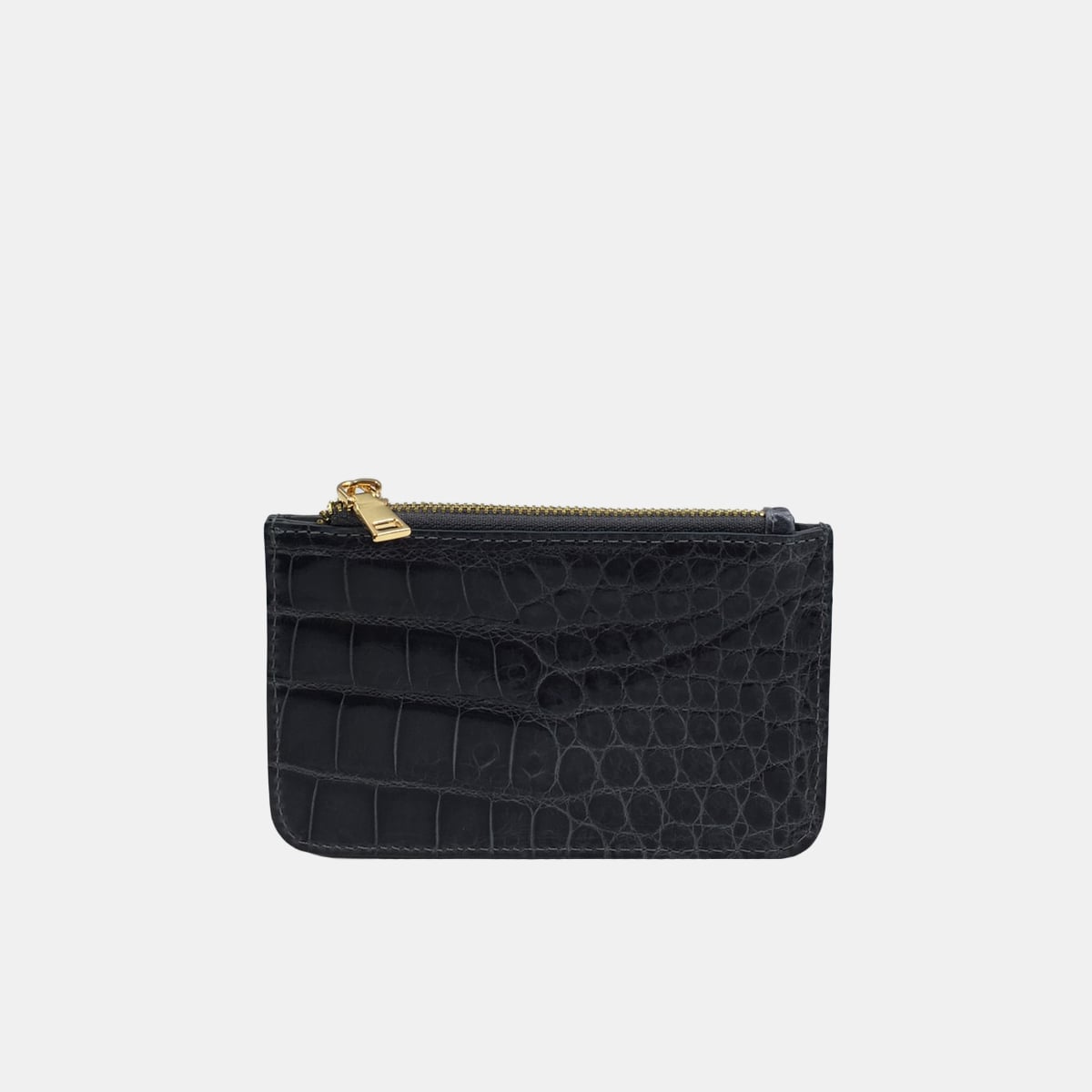 Baby Wallet With Side Card Shiny Grey Size 13.5cm
