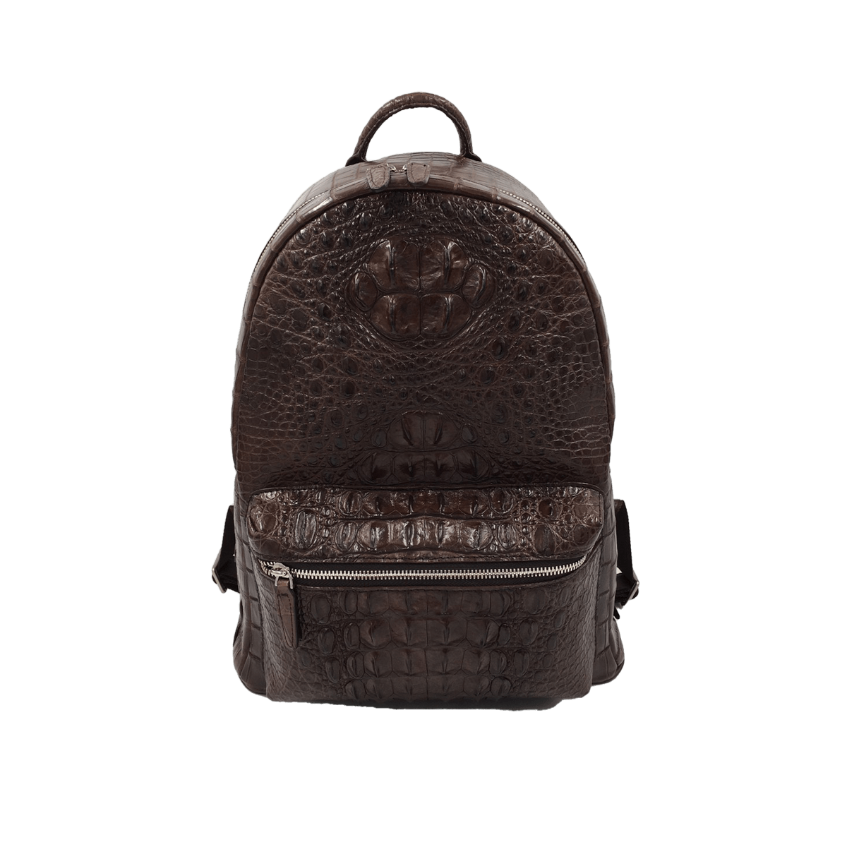 Renny backpack crocodile hornback 29.5cm matte brown