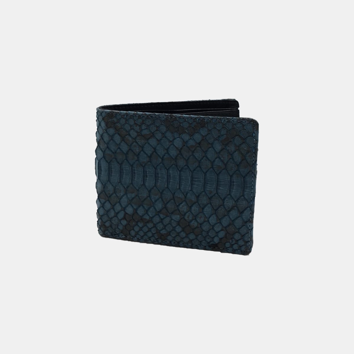 US Card python belly 11cm matte blue & black
